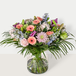Gemengd boeket pastel - De bloemist van Albert Heijn