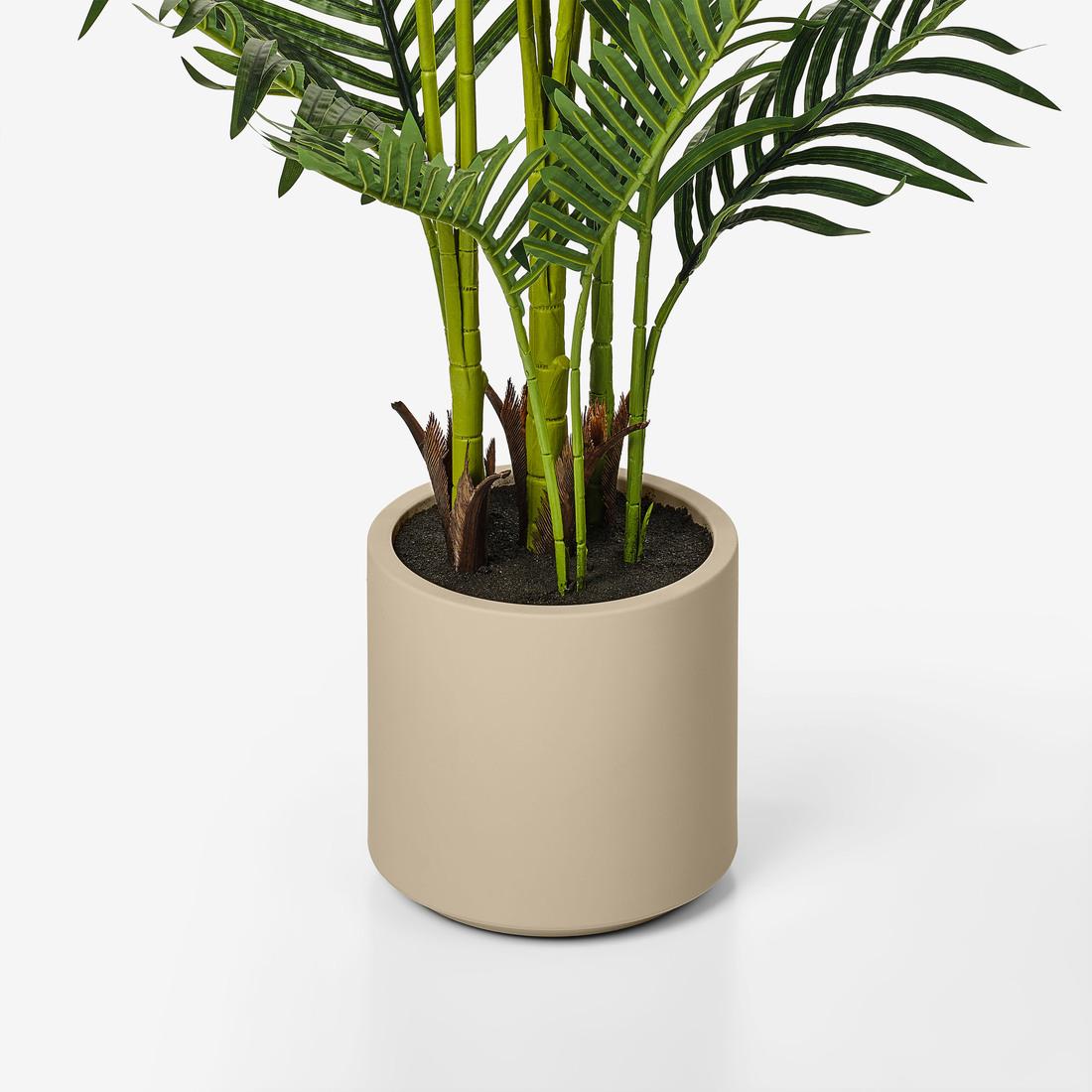 GreenBrokers Kunstmatige 150cm Real Touch Areca Phoenix Palm Boom in Pot, 150 cm/5ft, 150cm/5ft